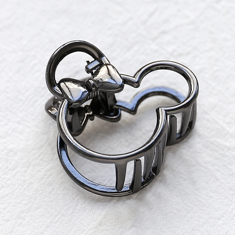 Fashionable Cartoon Womens Girls Hairpin Hairpin Circle Shape Hair Accessories Hairpin Little Mouse Head Jewelry Accessories - Цвет: ZJ0035-8S