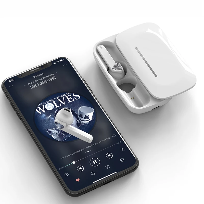 Arlado BE36 TWS Беспроводные наушники с шумоподавлением Bluetooth 5,0 сенсорное управление с микрофоном зарядная коробка мини наушники слайд-бокс