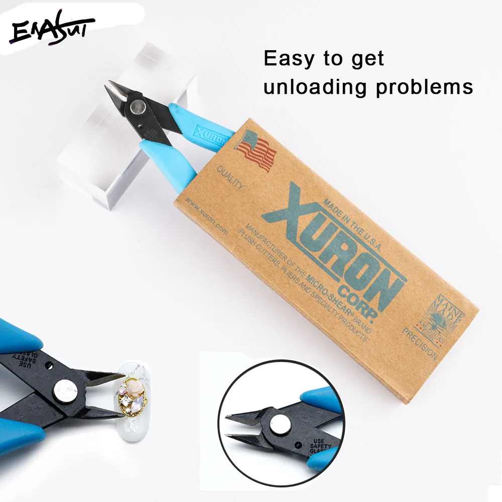 ENASUI Beauty Nail Pliers Dead Skin Scissors Nail Cuticle Tweezer Cutter Nipper Remove Callus Manicure Art Grooming Tool