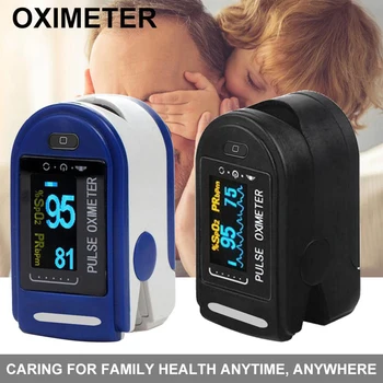 

Medical Finger Pulse Blood Oximeter Oxygen Meter Clip Type SPO2 Pulse Oximeter heart rate oximeter Monitor OLED Display