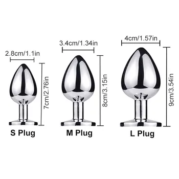 Detachable Anal Plug Real Fox tail Smooth Touch Metal Butt Plug Tail Erotic BDSM Sex Toys for Woman Couples Adult Games Sex Shop 6