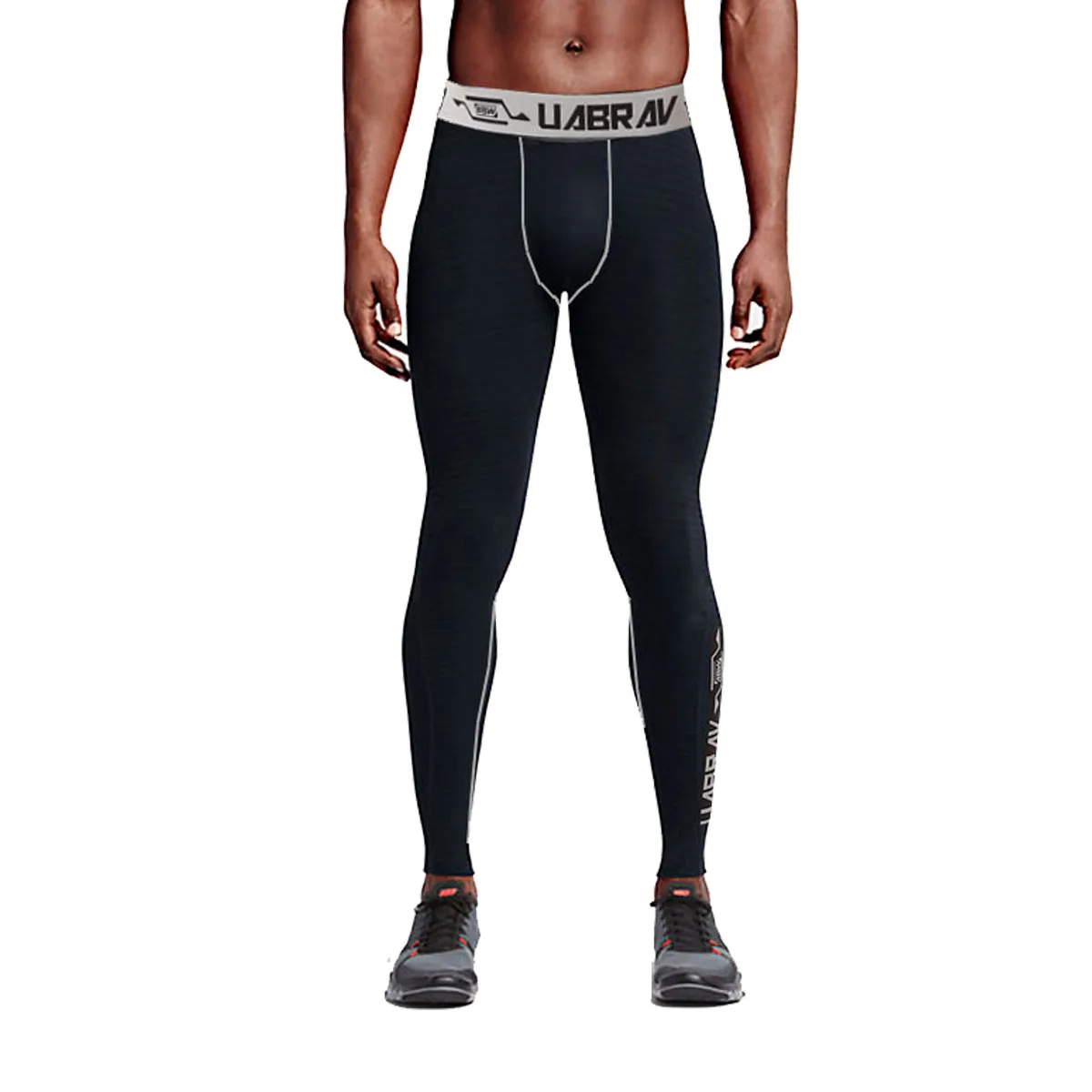 

PUIMENTIUA Tights for Men Quick Dry Leggings Pants Sweat Jogging Compression Trousers Running Sporswear Leggings for Fitness