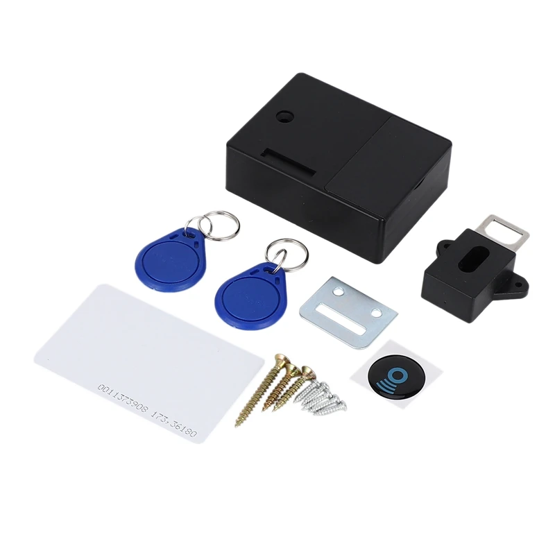 2 набора RFID Электронный шкаф замок DIY для деревянного ящика шкафа готов к