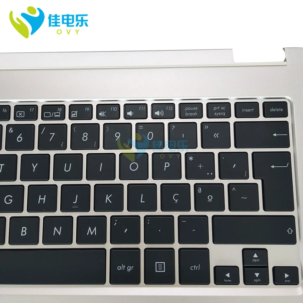 Teclado Backlight em Português para Asus Vivobook Flip Teclados Laptop Estojo Superior Tp301 Tp301u Tp301ua C4117t po 13nb0al2am0201 - Imagem 3