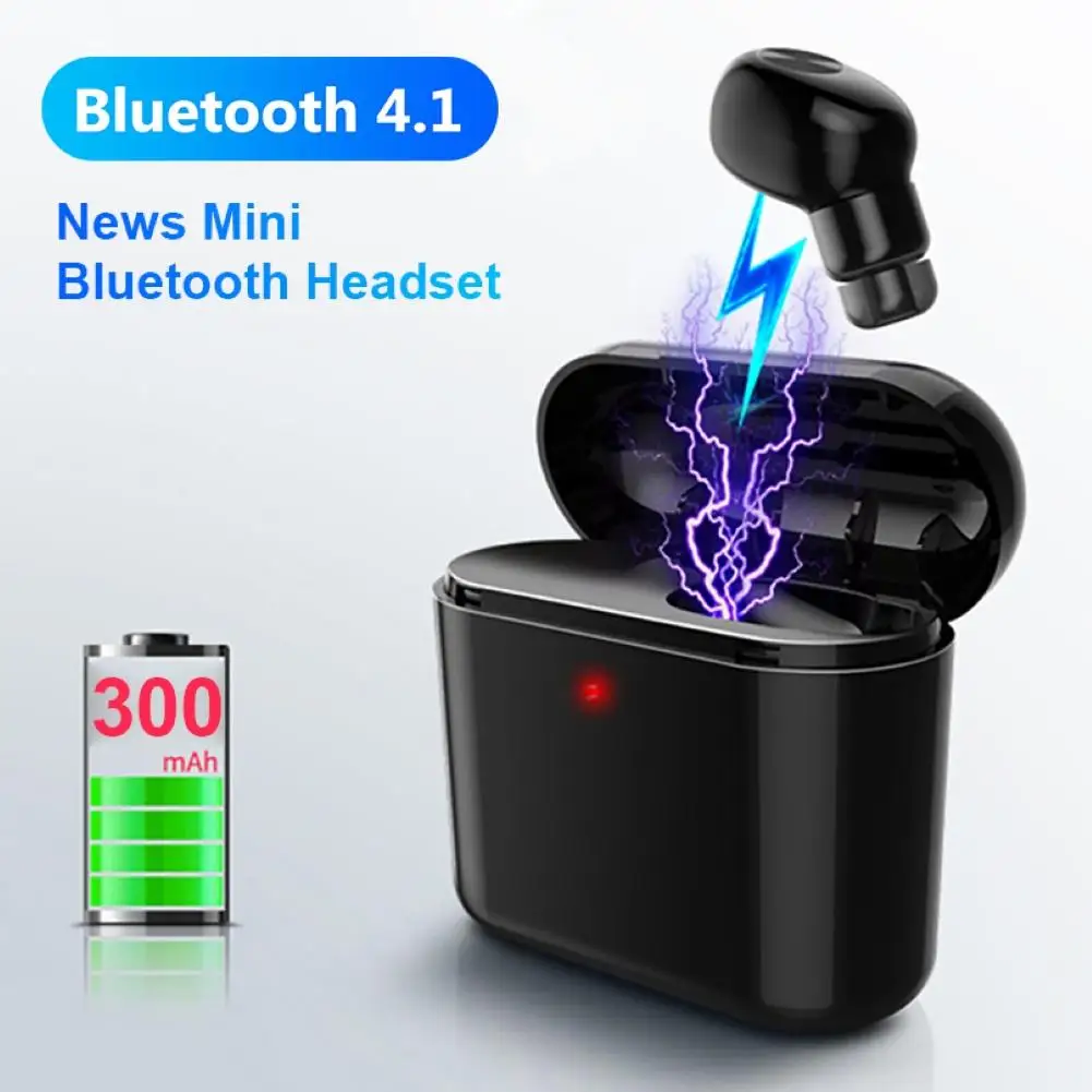 

BL1 TWS Wireless Bluetooth Headphones Single Ear Earphones V4.2 Bluetooth Earphone Mini Sports Handsfree Stereo Earbud Headset