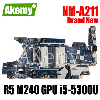 

Akemy For Lenovo Thinkpad E450 E450C CE450 NM-A211 Laotop Mainboard NM-A211 Motherboard with R5 M240 GPU i5-5300U CPU