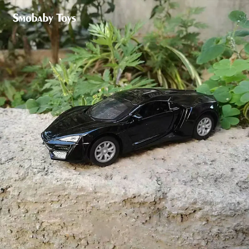 23 Настоящая 1:32 Сплав модель полицейской машины скорой помощи Mercedes Benz Bugatti светильник музыкальный спортивный автомобиль Коллекционная модель детская игрушка - Цвет: 23