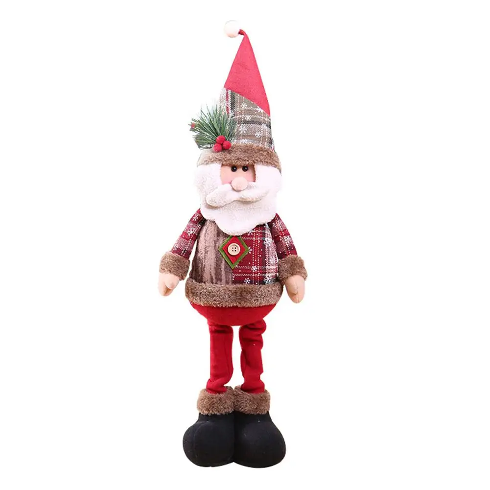 1/3 шт. Санта Клаус снеговик, рождественские украшения для дома, Рождественские куклы для рождественой елки для игрушка вечерние подарок детям Natal - Цвет: Santa101