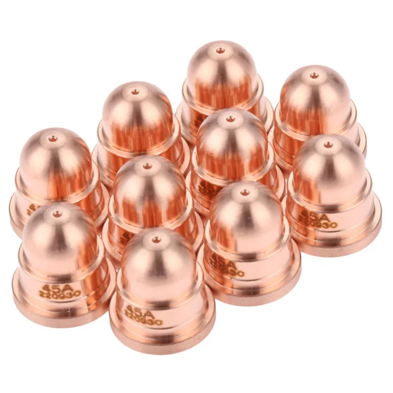 EASY-10Pcs 45A сопло 220930 насадка для плазменной резки фонарь расходные материалы FineCut процессы сварки и пайки