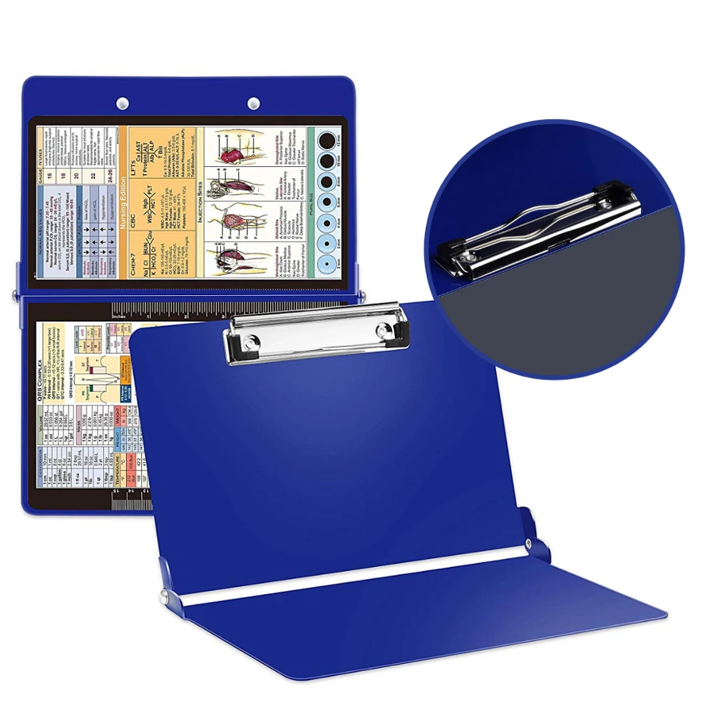 A4 Solid Color Aluminum Student File Folder Business Office Stationery