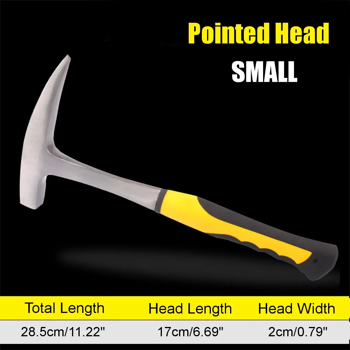 Wilecolly Double Head Flat Mouth Geological Survey Brick Duckbill Hammer Large Mining Exploration Hammer Wilecolly Double Head Flat Mouth Geological Survey Brick Duckbill Hammer Large Mining Exploration Hammer