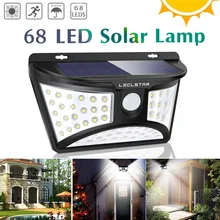 Светильник садовый 3,7 в наружный светодиодный садовая лампа для ландшафта газонная лампа водонепроницаемые гирлянды на солнечной батарее датчик движения 68 светодиодный tuin verlichting luces decoracion светильник на