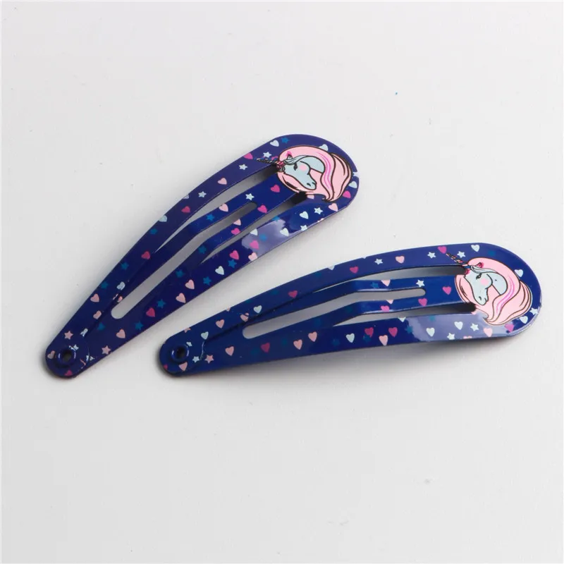 20/40 Pcs/Lot Hair Clips Candy Color Dripping Hair Clip Princess Barrette Korean Hairclip Cartoon Headdress Hairpins for Girls