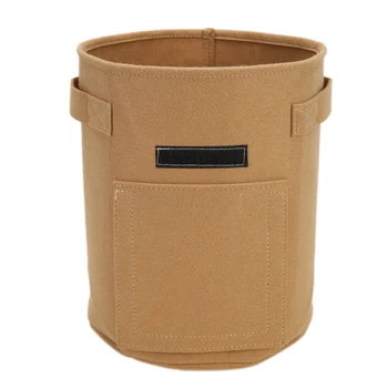 

Growing Box Round Pot Container Non-woven Plant Growth Bags Vegetable Planting Round Seedling Pots Container