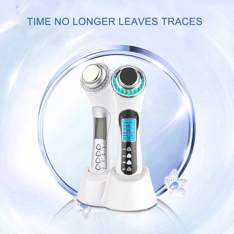  Ultrasound Machine LED Photon Rejuvenation Machine Facial Lifting Tightening Device Red Blue Light 