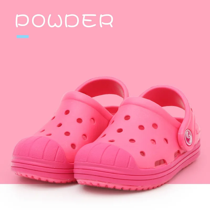 Shell head Boy Girl Beach Slippers Children Sandals Summer Cartoon Kids Shoes EVA Resistance Breathable Antislip Baby
