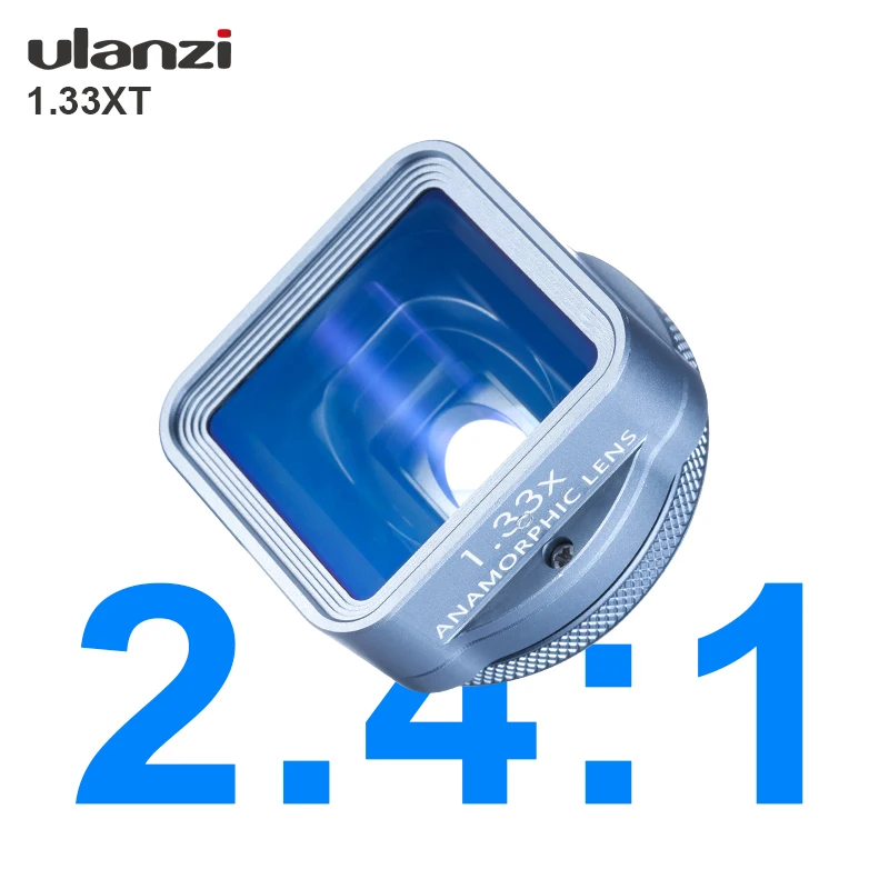 Анаморфный чехол для объектива телефона Ulanzi 1.33XT Комплект фильтров iPhone 12 11 Pro Max