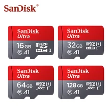 Оригинальная карта памяти sandisk 128GB 64G microsd tf карта 32G 16G SDXC SDHC Micro sd карта Cartao De Memoia флеш-карта