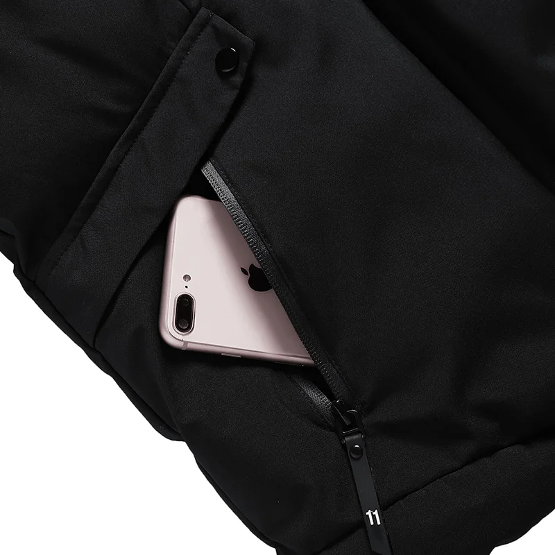Men 2021 Winter Casual Thick Warm Waterproof Jacket Parkas Men Autumn New Outwear Windproof Hat Hooded Parkas Jacket Men