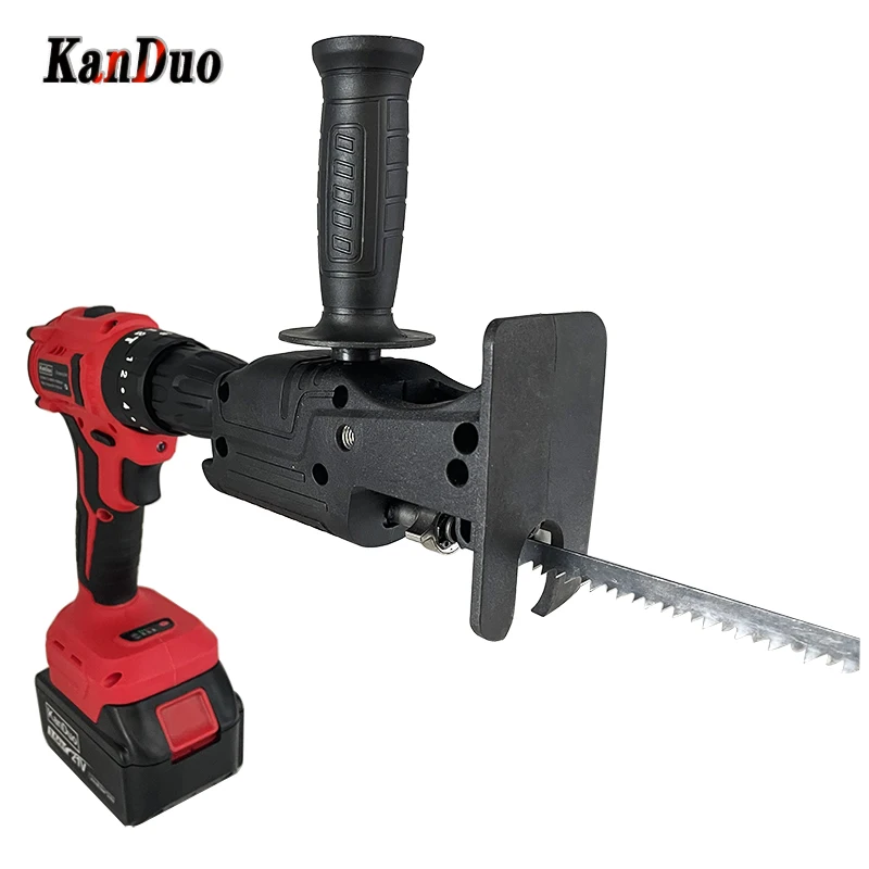 21v Reciprocating Saw Attachment Adapter Change Electric Drill Into