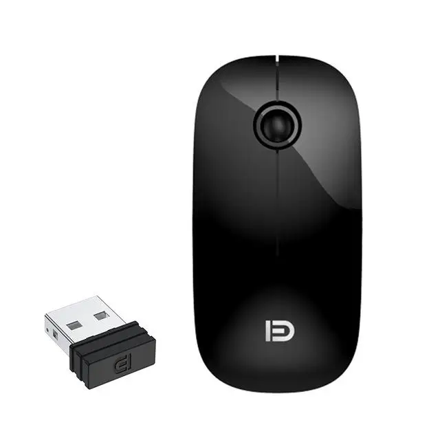 BEESCLOVER Беспроводной Bluetooth ПК немой Мышь ультра тонкий эргономичный 2 4 ГГц USB