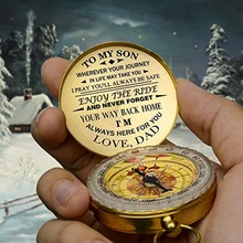 

Outdoor Camping Supplies Retro Compass Navigator in Forest Compasses For Trekking Tourism Compas Military Survival Accessories