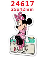 Free shipping 30 pcs planar resin mickey catoon resin pr24807 - Цвет: 24617