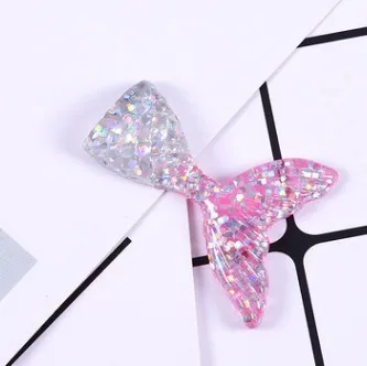 12 цветов Смола Крем хвост русалки Diy амулеты глина игрушка Лизун для детей формы из полимерной глины амулеты для слизи - Цвет: 12