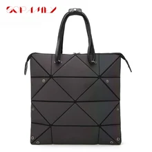 Женская светящаяся Геометрическая Сумка Bao, бриллиантовая сумка, женская сумка через плечо, лазерная простая складная сумка, сумка-мессенджер, женская сумка