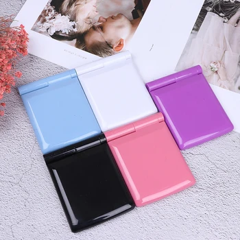 

1PC Fashion Women Ladies Make Up Mirror Cosmetic Foldable Portable Compact Pocket with 8 LED Lighting Makeup Tool Nice gift