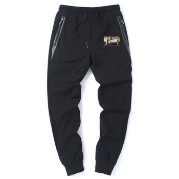 

Japan Anime Naruto Print Sweatpants Mens Casual Loose High Quality Streetwear Hip Hop Pants Trouser 2020 Hot Sell Loose fit Pant
