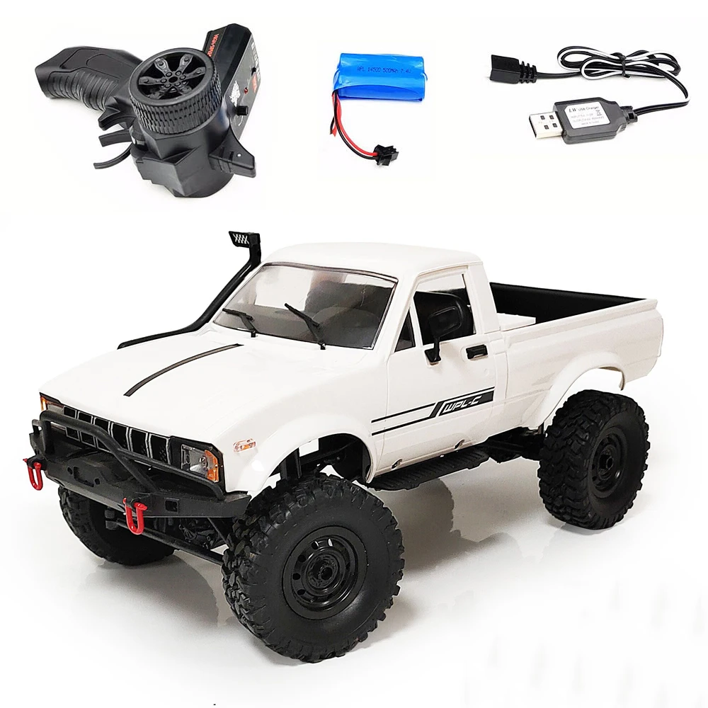 WPL C24 обновления C24-1 1:16 RC автомобиль 4WD радио Управление внедорожные мини
