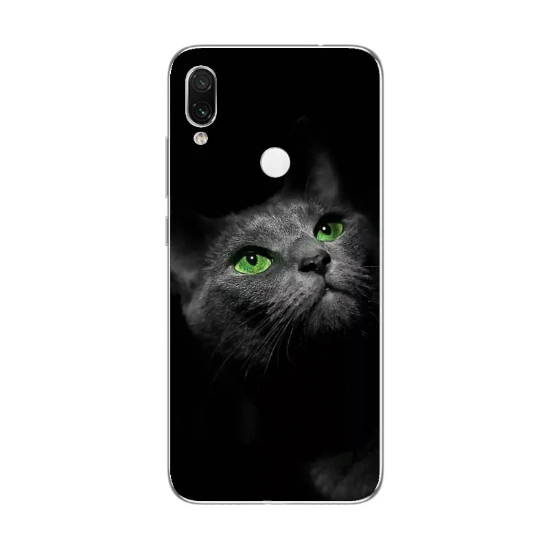 Mềm TPU Cho Xiaomi Redmi Note 7 6 Pro 5 Pro Trong Suốt Coque Hoa Dễ Thương Động Vật Trường Hợp Redmi note 7 Pro phone cases for xiaomi