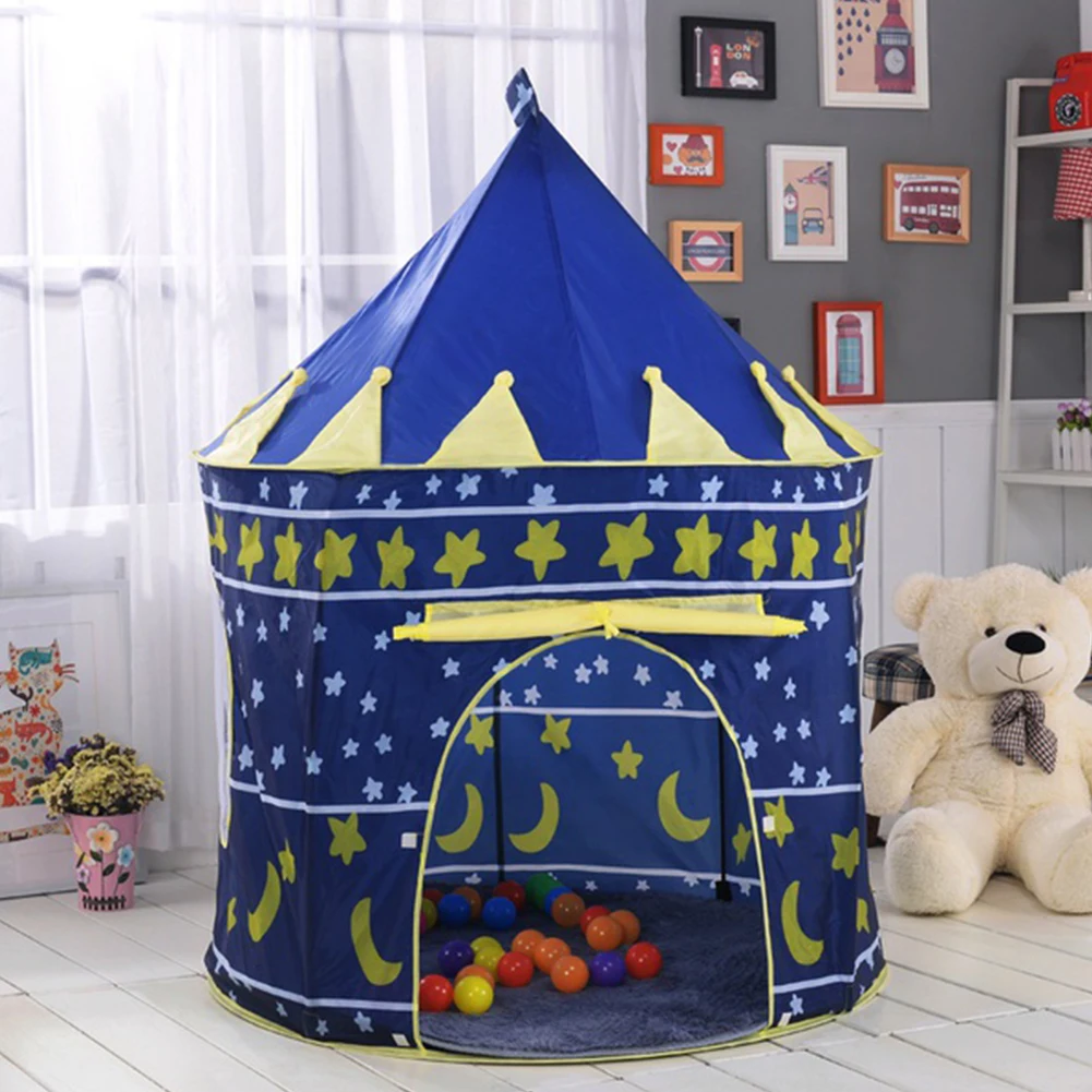 Замок игровой тент портативный складной Tipi Prince складной тент дети мальчик Cubby игровой домик детские подарки уличные игрушечные палатки