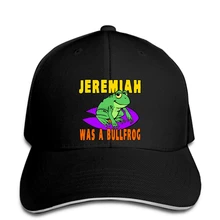 Мужская бейсбольная кепка, Женская бейсбольная кепка Jeremiah Was A Bullfrog, классическая рок бейсбольная кепка, бейсболка с козырьком