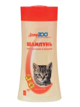 

DOCTOR DOCTOR ZOO ZOO - shampoo for cats against fleas and ticks