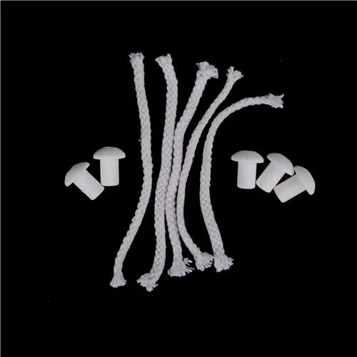 5 пар фитиль для масляной лампы керамические держатели фонарь бутылки вина