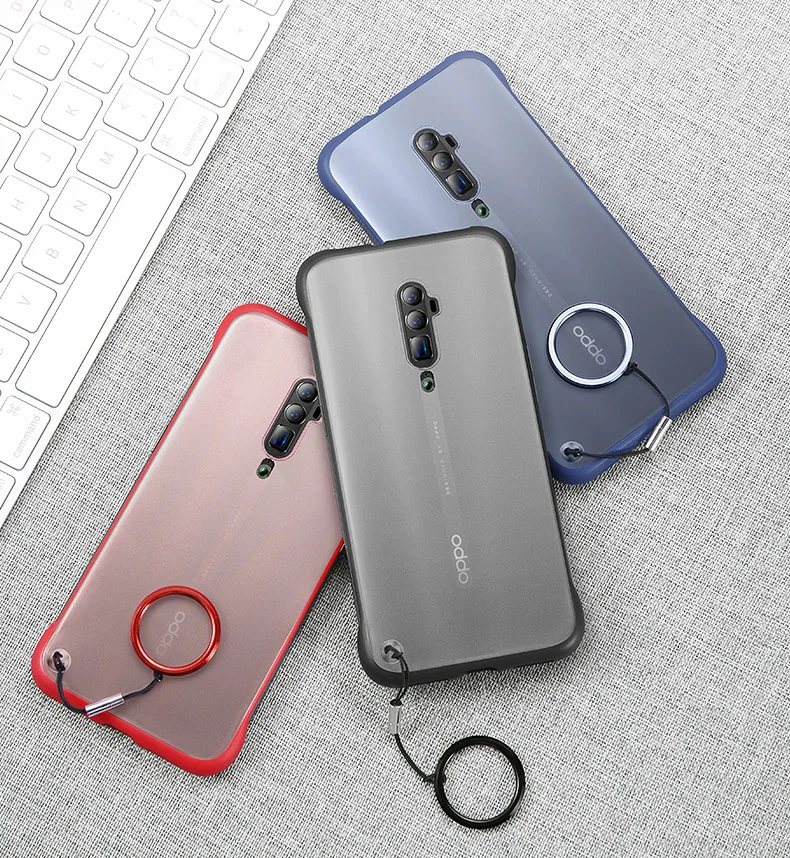 OPPO Reno Z/Oppo R9S R11S R11 чехол задняя крышка с металлическим кольцом для пальца держатель для OPPO RenoZ чехол бескаркасные Чехлы Coque корпус