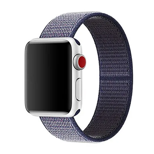 deeple blue Спортивный нейлоновый ремешок для apple watch 4, apple watch 5, ремешок correa iwatch 44 мм, 40 мм, 38 мм, 42 мм, apple watch series 4, 3, 2, 1 - Цвет ремешка: deeple blue
