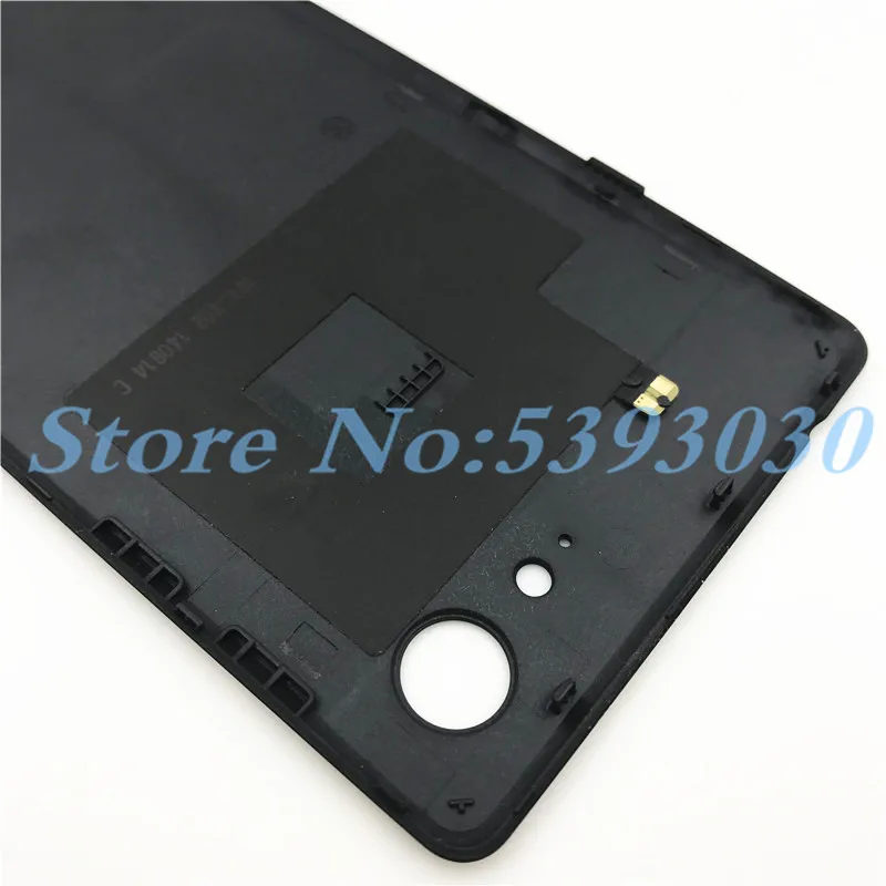 10 шт./лот оригинальная задняя крышка для sony Xperia E3 D2203 D2206 задняя крышка батарейного отсека Корпус Дверь Задняя панель чехол с NFC