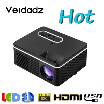 

VEIDADZ S361 Portable Mini Projector 600 Lumen LED Projector Built-in Speaker Home Media Player