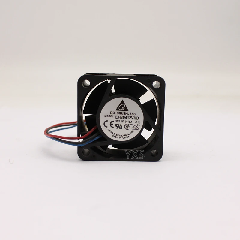 Новый оригинальный вентилятор охлаждения EFB0412VHD R00 4 см 4020 40*40*20 мм DC 12 В 0.18A 1 44 Вт 9000