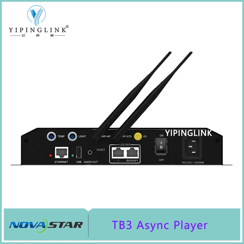 Novastar полноцветный автономный асинхронный Светодиодный экран дисплей коробка