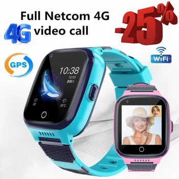 

4G Kids Smart Phone Watch GPS LBS Positioning Wifi Video SOS Call Watches With HD Camera Waterproof Anti-Lost Children Bracelet