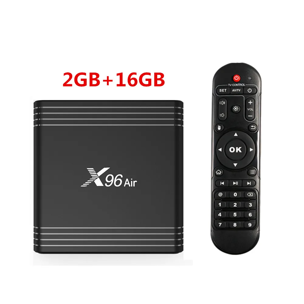2G 16G X96 Air Android 9,0 ТВ приставка Amlogic S905X3 4GB 64GB 32GB wifi 8K Netflix X96 Air 2G16G X96 приставка pk h96 max - Цвет: 2G 16G