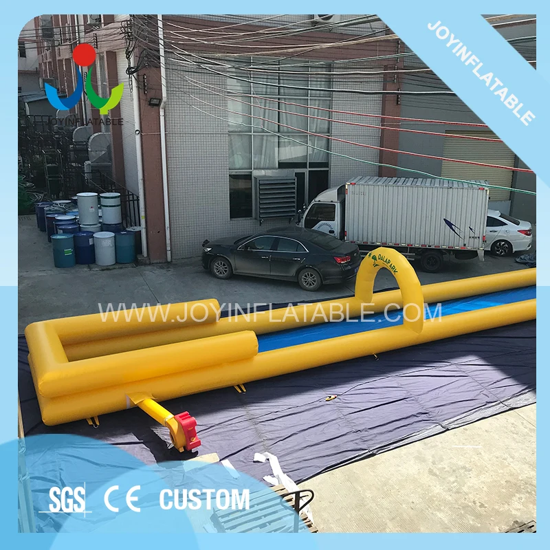 40M Long PVC Inflatable Slip N  Water Slide with Pond for Summer 5
