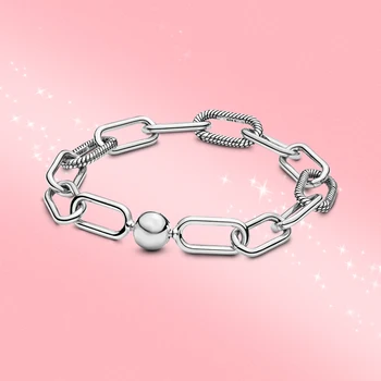 

2020 NEW 925 Sterling Silver Simple hollow Suitable For Bracelets Suitable for Women To Wear Fashion Jewelry