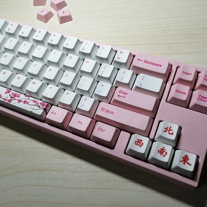 Majiang PBT ключ крышка s для Cherry Mx механическая клавиатура геймера DIY креативный ключ крышка для Fikco Corsair OSU razer RGB игровая клавиатура