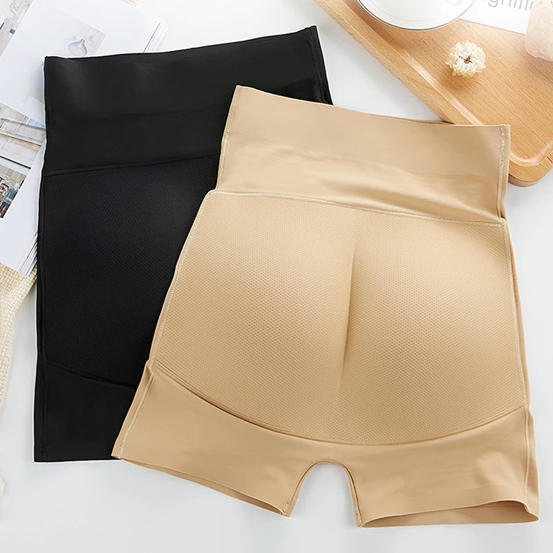 Women Shapewear Butt Lifter Padded Control Panties Seamless Hip Enhancer Underwear Body Shaper Boyshort With Hip Pads