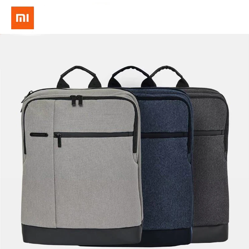 3 цвета Xiaomi 90Fen классический деловой рюкзак для женщин и мужчин большой емкости сумка для компьютера студенческие рюкзаки